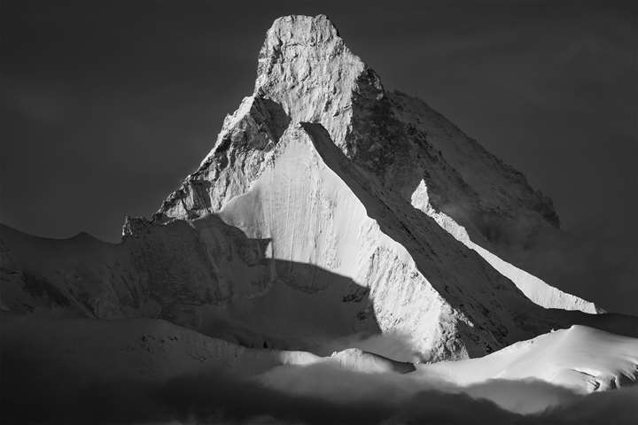 North Faces: Obergabelhorn and Matterhorn